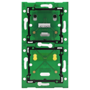 Double vertical platine murale pour Niko Home Control (550-14021)